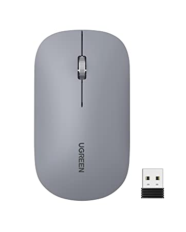 UGREEN MU001-90373 Portable Wireless Mouse Gray