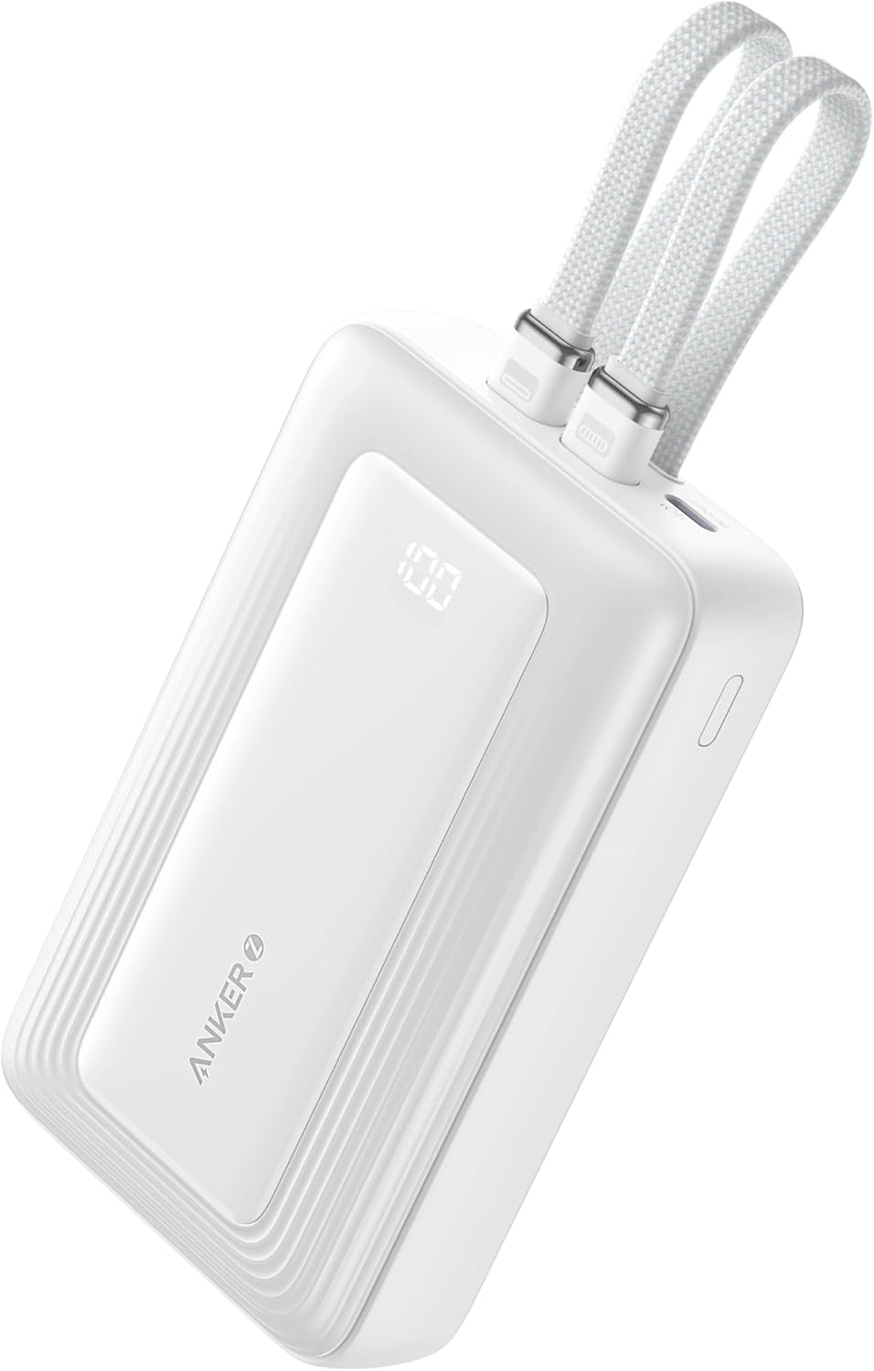 Anker Zolo Power Bank (20K, Built-In USB-C and Lightning Cable) - Miles Telecom Trading LLC