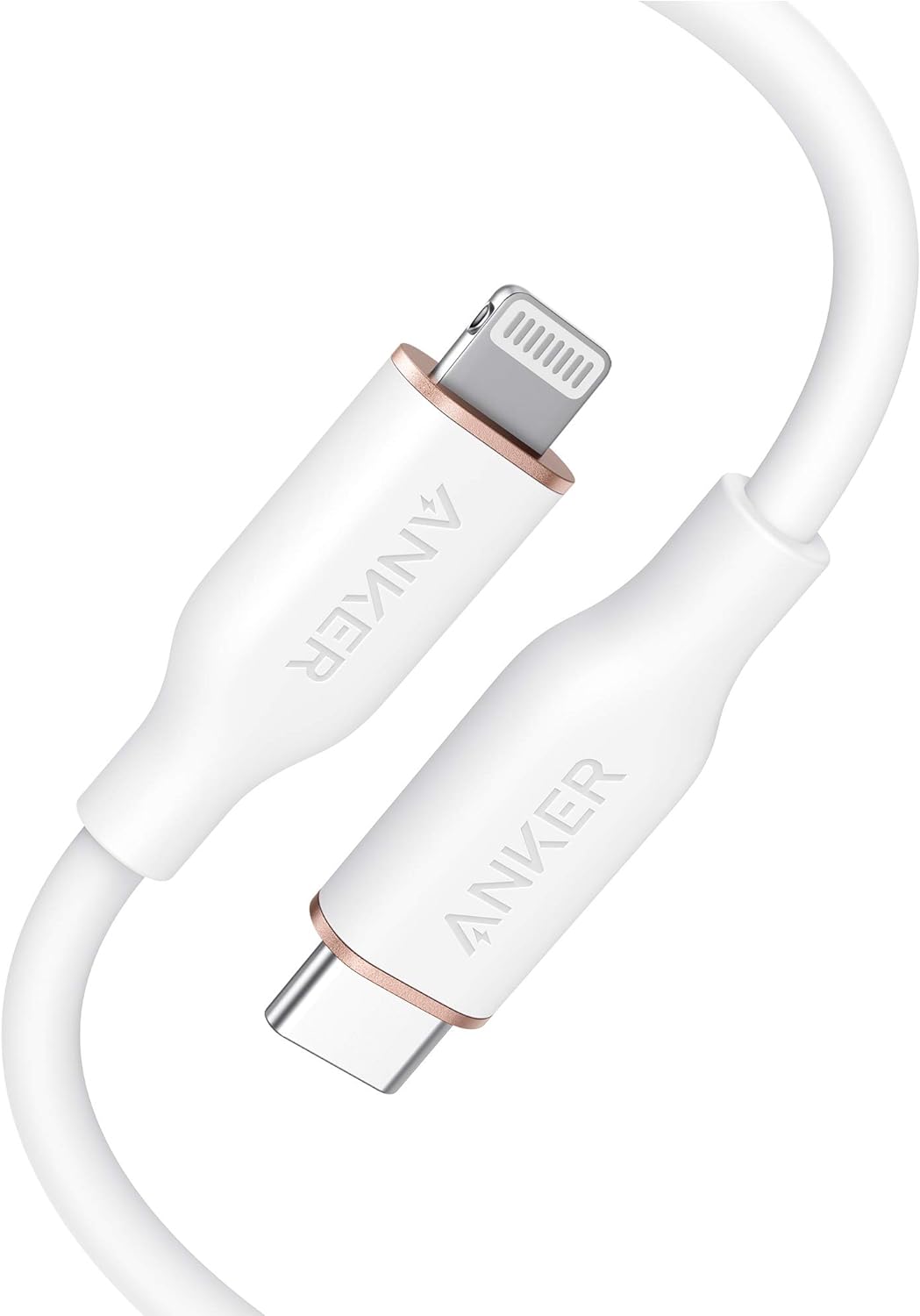 Anker PowerLine lll Flow USB-C with Lightning Connector (6ft) - Miles Telecom Trading LLC