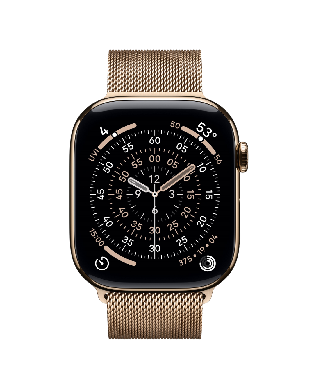 Apple Watch Series 11 42mm GPS + Cellular Gold Titanium Case
