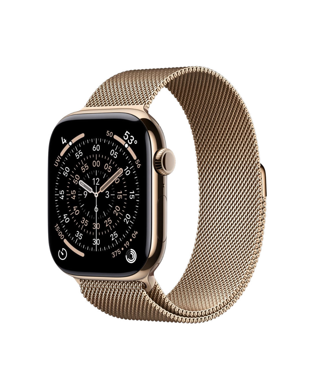 Apple Watch Series 11 42mm GPS + Cellular Gold Titanium Case