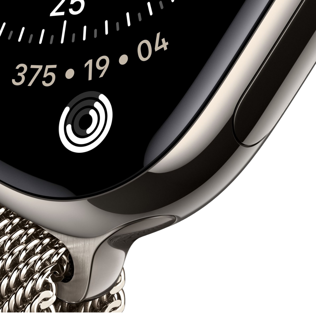 Apple Watch Series 11 46mm GPS + Cellular Natural Titanium Case
