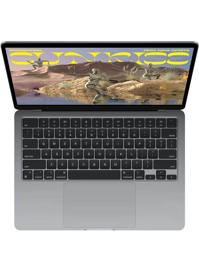 MacBook Air MLXX3 13.6-Inch Display : Apple M2 chip with 8-core CPU and 10-core GPU - International Version - Miles Telecom Trading LLC