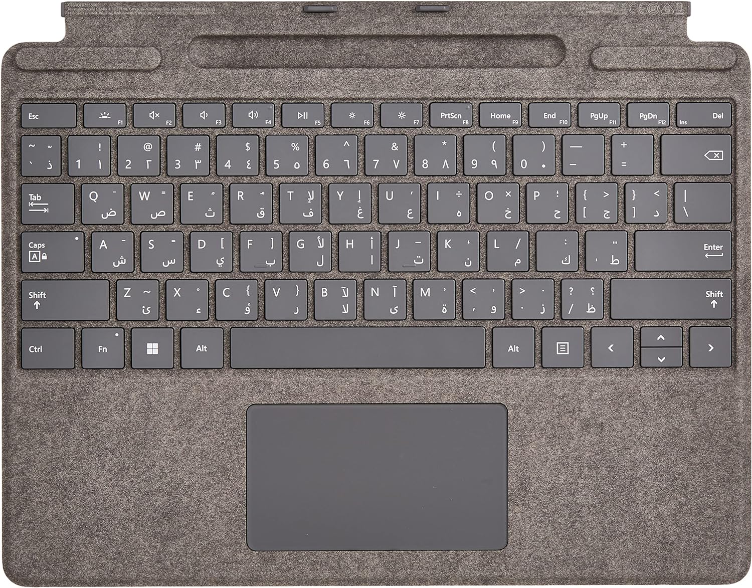 Microsoft Surface Pro Signature Keyboard Platinum - [8XA-00074]
