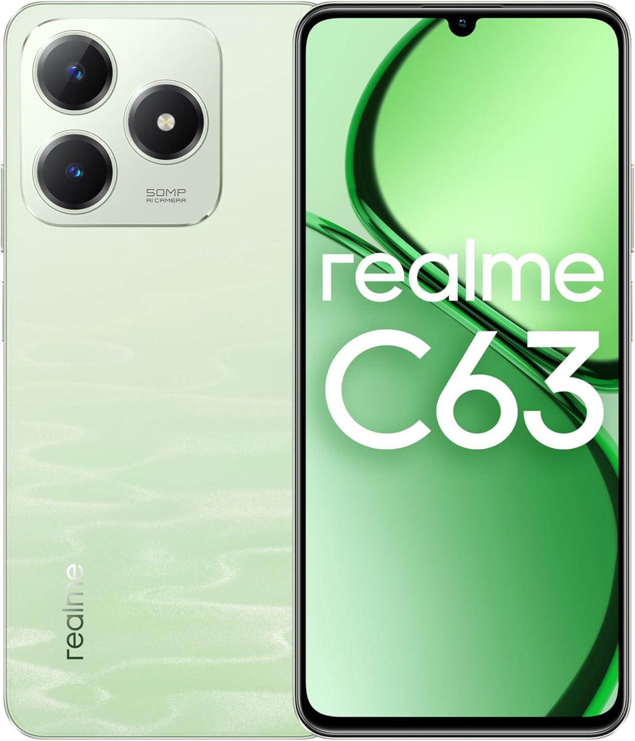 Realme C63 4G 8GB 256GB Jade Green - UAE Version (TDRA)