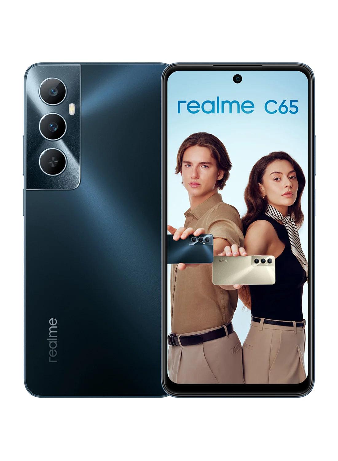 Realme C65 4G 8GB 256GB Starlight Black - UAE Version (TDRA)