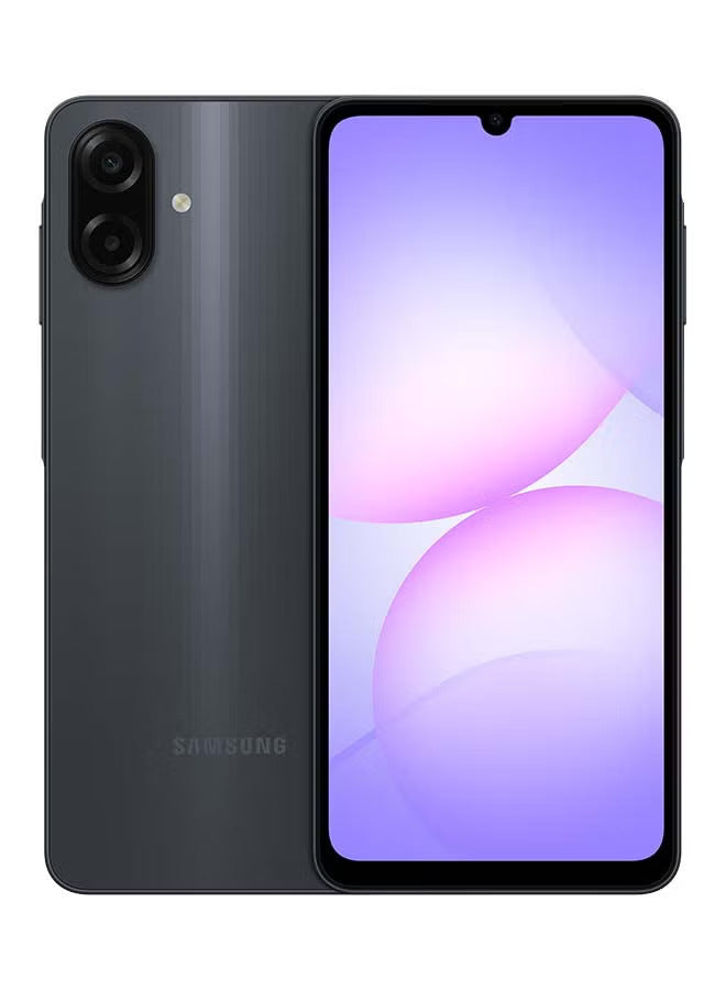 Samsung Galaxy A07 4G 4GB 64GB Black - UAE Version (TDRA)