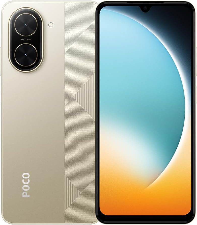 Xiaomi Poco C71 4G 3GB 64GB Gold – UAE Version (TDRA)