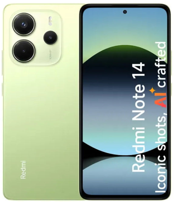 Xiaomi Redmi Note 14 4G Lime Green 8GB 256GB - UAE Version (TDRA)