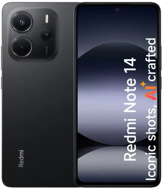 Xiaomi Redmi Note 14 4G Midnight Black 8GB 256GB - UAE Version (TDRA)