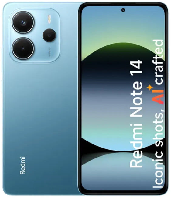 Xiaomi Redmi Note 14 4G Ocean Blue 8GB 256GB - UAE Version (TDRA)