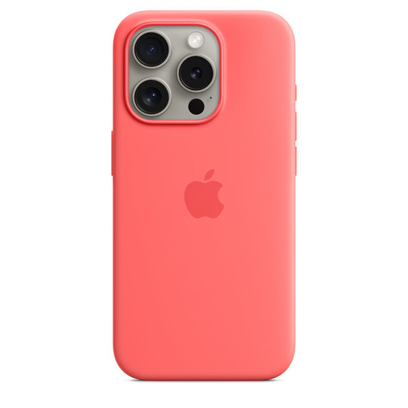 Apple iPhone 15 Pro Silicone Case with MagSafe - Miles Telecom Trading LLC