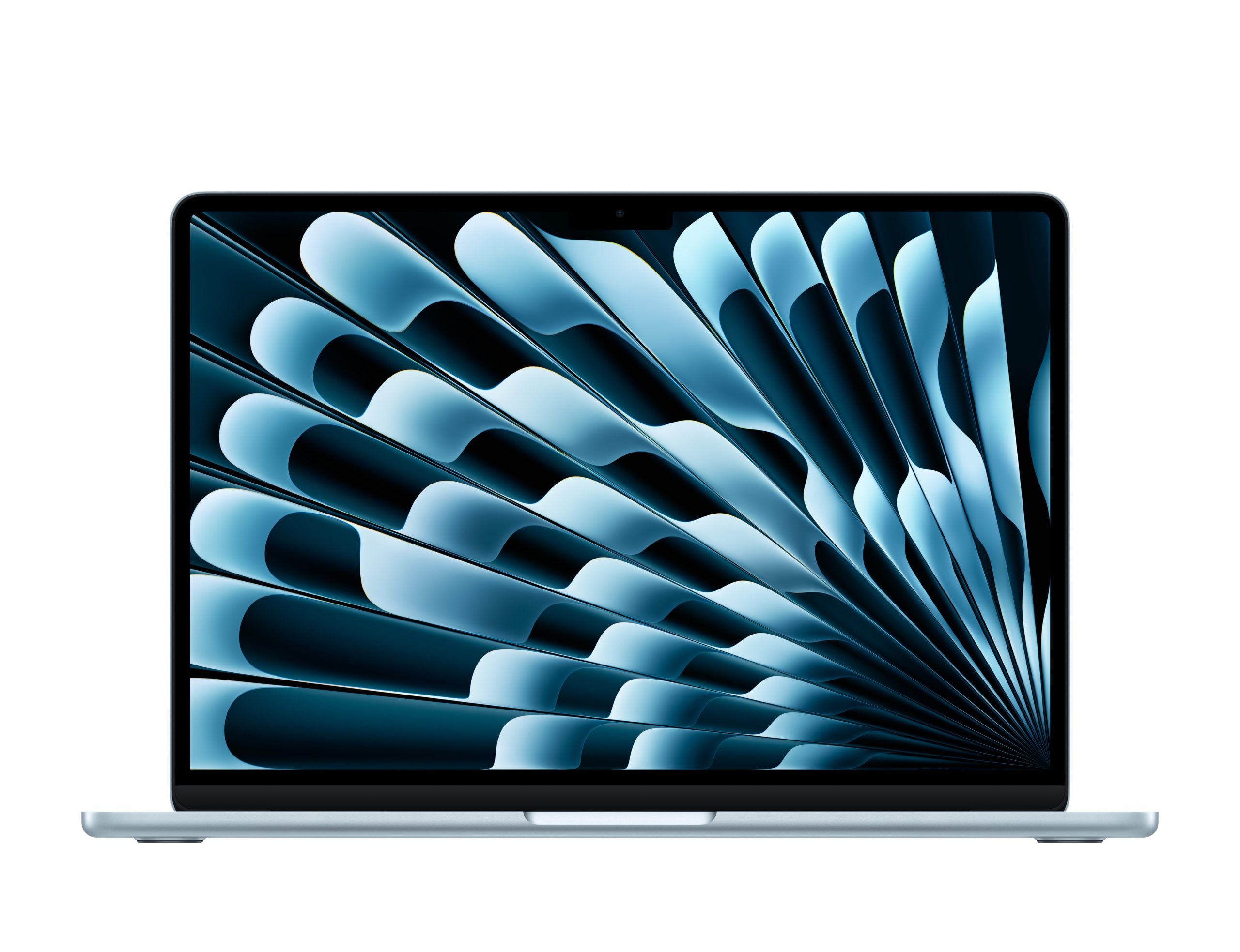Apple MacBook Air M4 MC7A4 15-Inch Display, M4 Chip 10-Core CPU 10-Core GPU Processor, 16GB RAM, 256GB SSD, Sky Blue, Apple Warranty – International Version