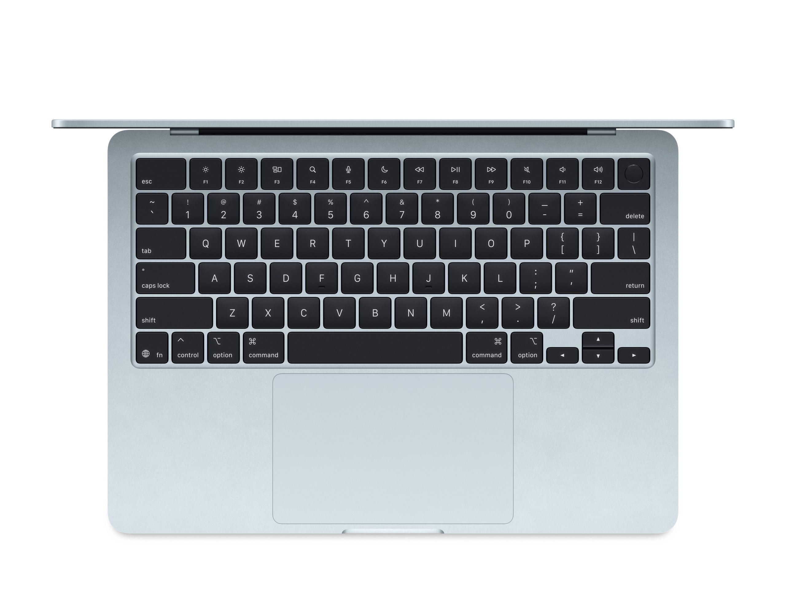Apple MacBook Air M4 MC6V4 13-Inch Display, M4 Chip 10-Core CPU 10-Core GPU Processor, 24GB RAM, 512GB SSD, Sky Blue, Apple Warranty – International Version
