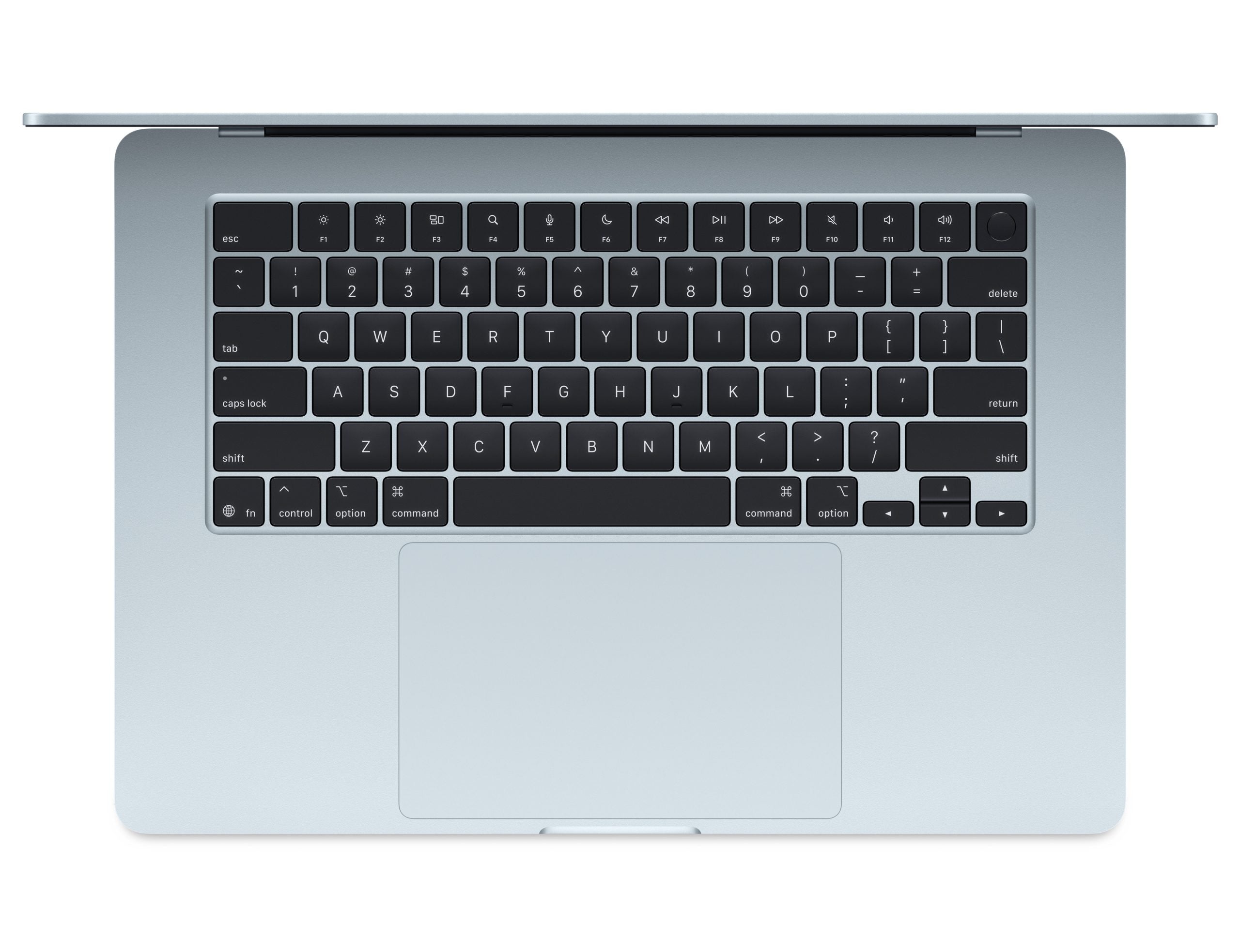 Apple MacBook Air M4 MC7D4 15-Inch Display, M4 Chip 10-Core CPU 10-Core GPU Processor, 24GB RAM, 512GB SSD, Sky Blue, Apple Warranty – International Version