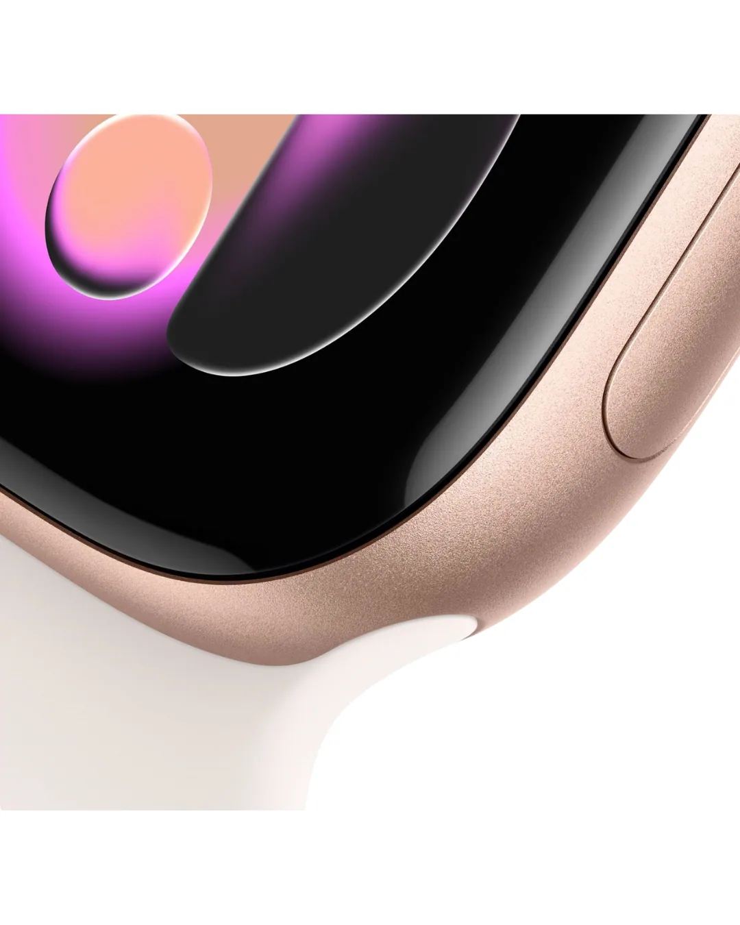 Apple Watch Series 11 46mm GPS + Cellular Rose Gold Aluminum Case view 3