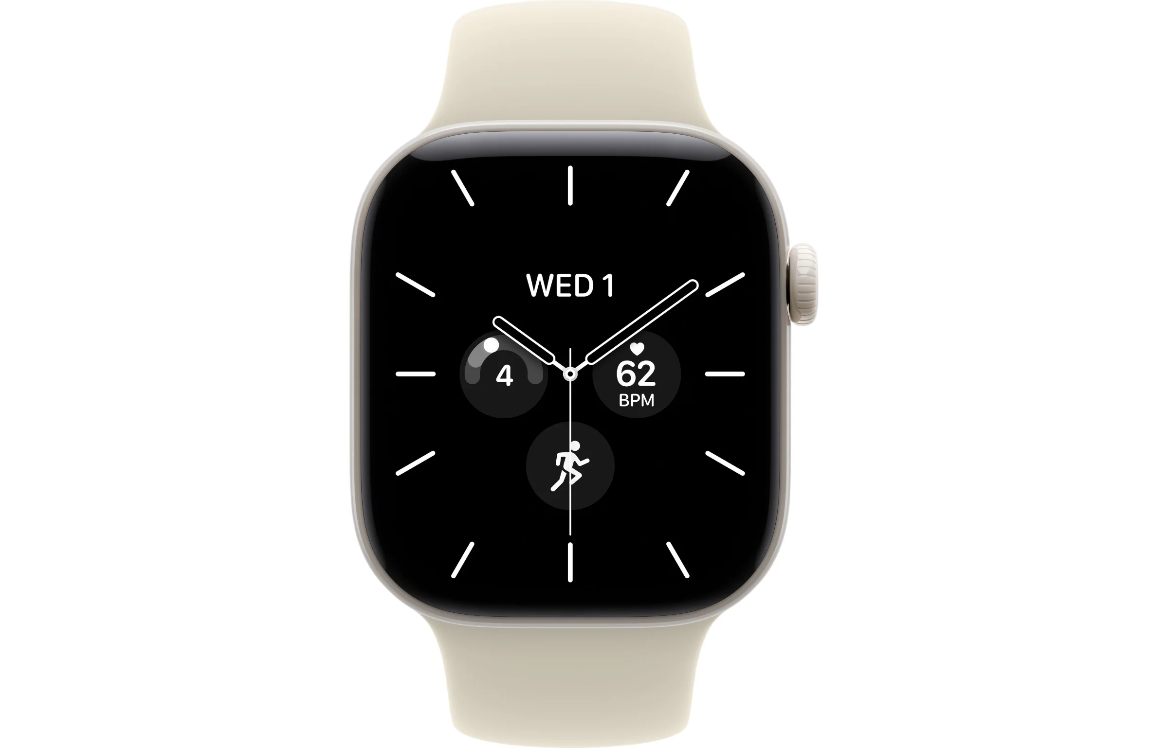 Apple Watch Series 12 42mm GPS + Cellular Pearl White Ceramic Case view 2