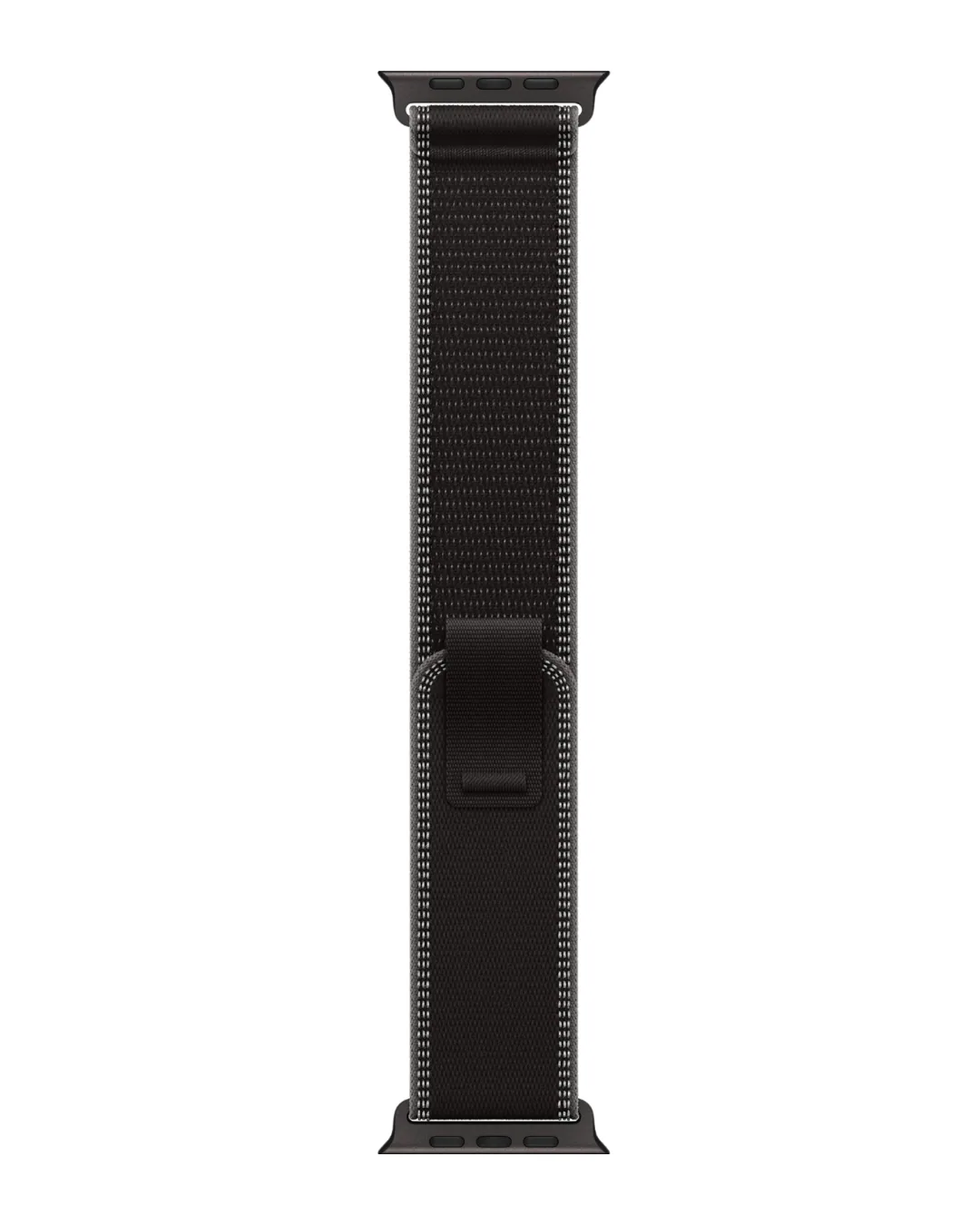 Apple Watch Ultra 3 49mm 2025 Black Titanium Case with Black/Charcoal Trail Loop view 3