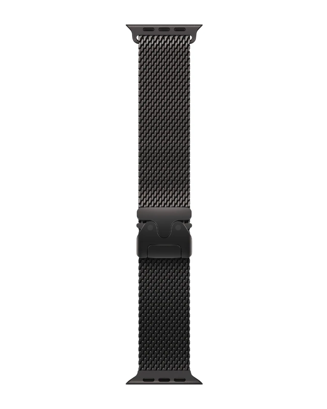 Apple Watch Ultra 3 49mm 2025 Black Titanium Case with Black Titanium Milanese Loop view 3