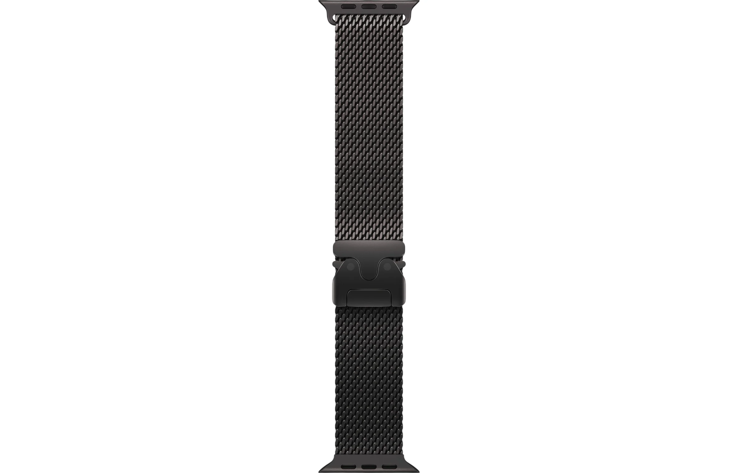 Apple Watch Ultra 4 49mm GPS + Cellular Black Titanium Case with Titanium Milanese Loop view 3