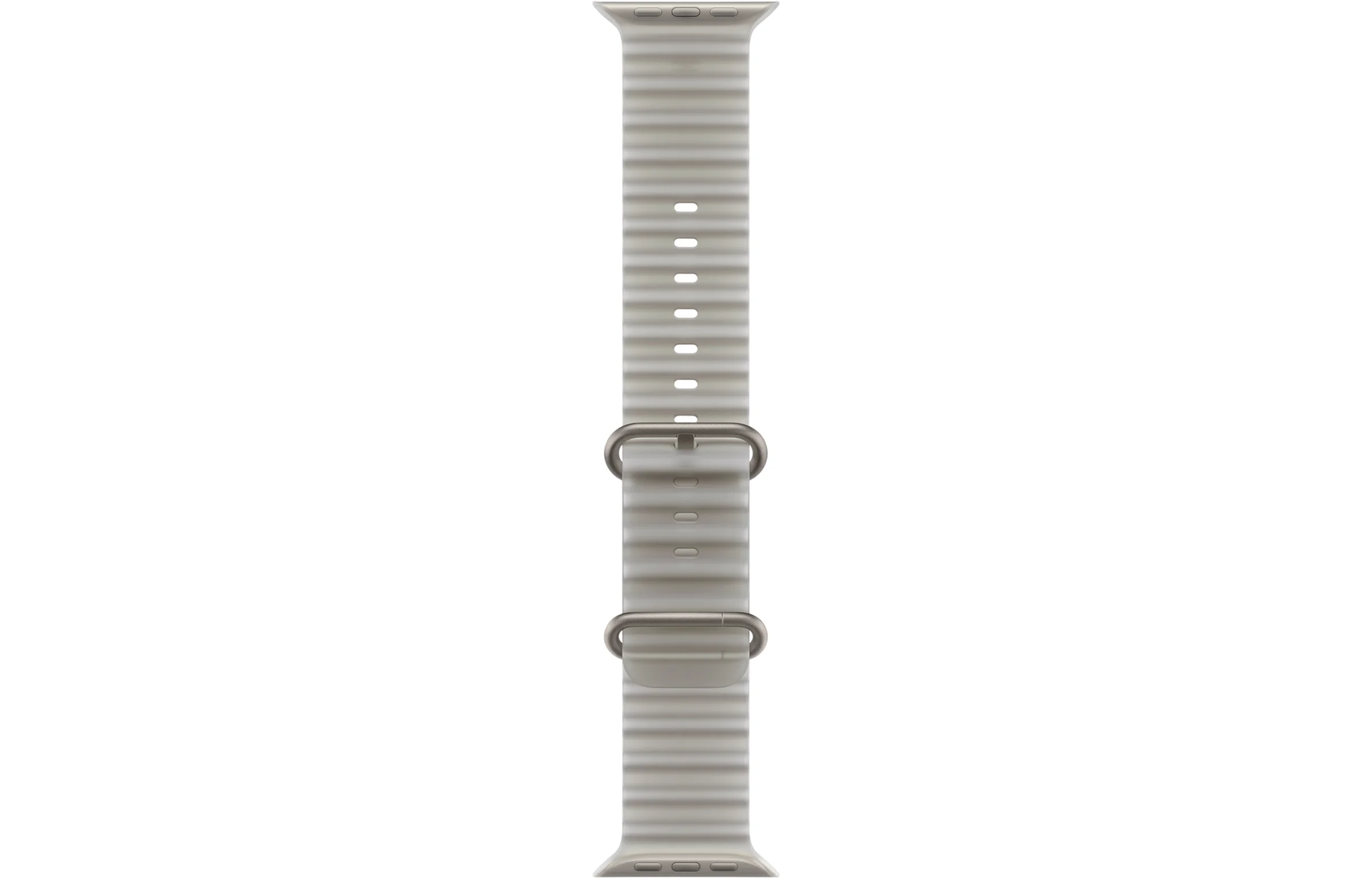 Apple Watch Ultra 4 49mm GPS + Cellular Natural Titanium Case with Ocean Band view 3