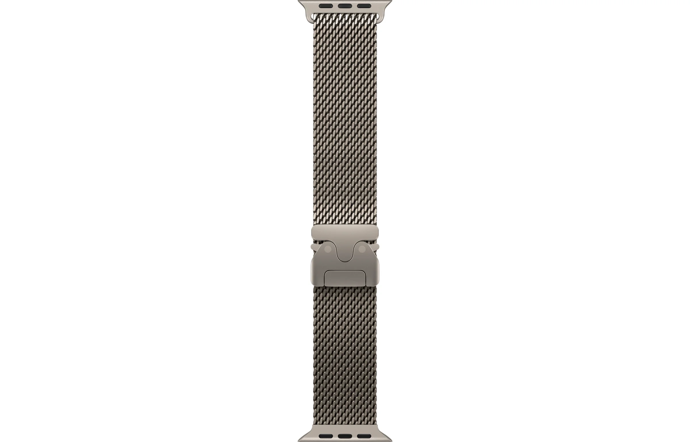 Apple Watch Ultra 4 49mm GPS + Cellular Natural Titanium Case with Titanium Milanese Loop view 3