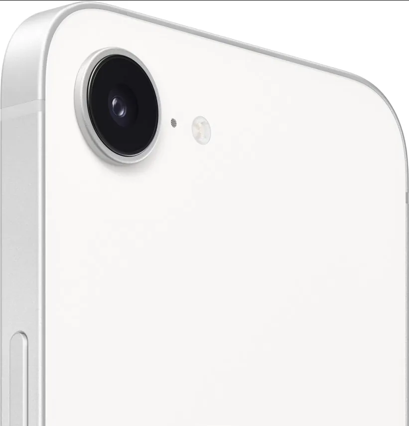 Apple iPhone 16e 128GB White 5G – International Version view 3