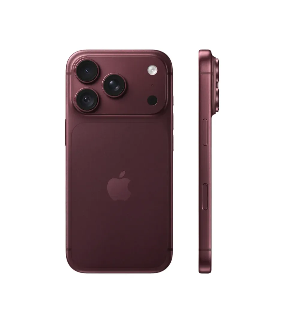 Apple iPhone 18 Pro 256GB 5G Dual eSIM Burgundy - UAE Version (TDRA) view 2