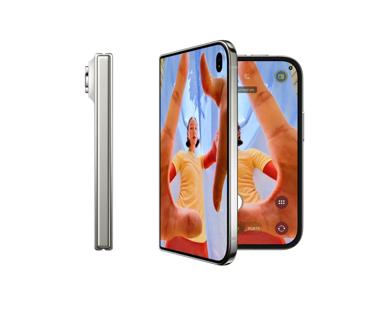 Apple iPhone Duo 256GB 5G Dual eSIM Star White - UAE Version (TDRA) view 2
