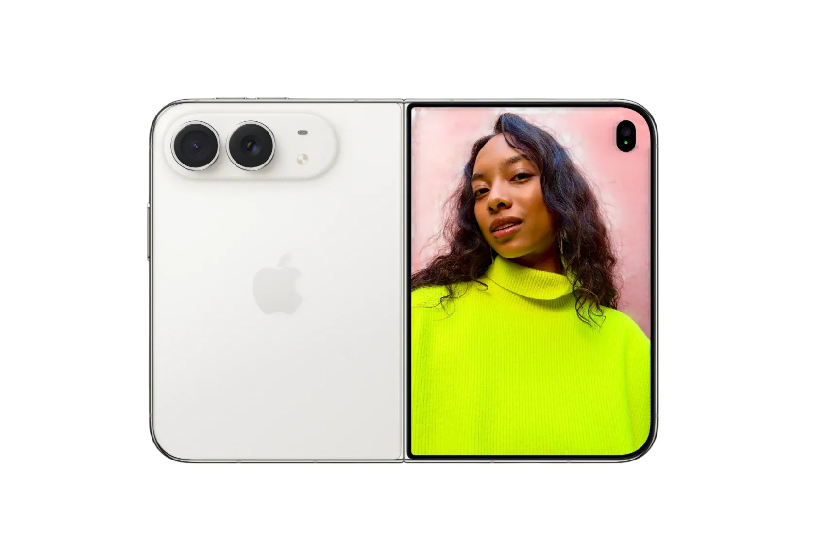 Apple iPhone Duo 256GB 5G Dual eSIM Star White - UAE Version (TDRA) view 3