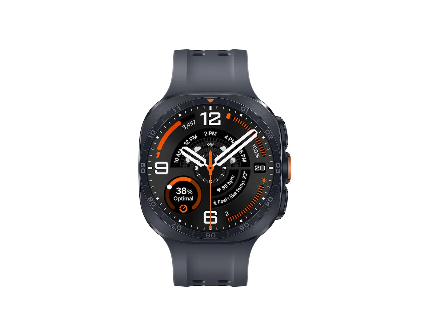 Samsung Galaxy Watch Ultra 2 47mm LTE GPS Titanium Gray - UAE Version (TDRA) view 2