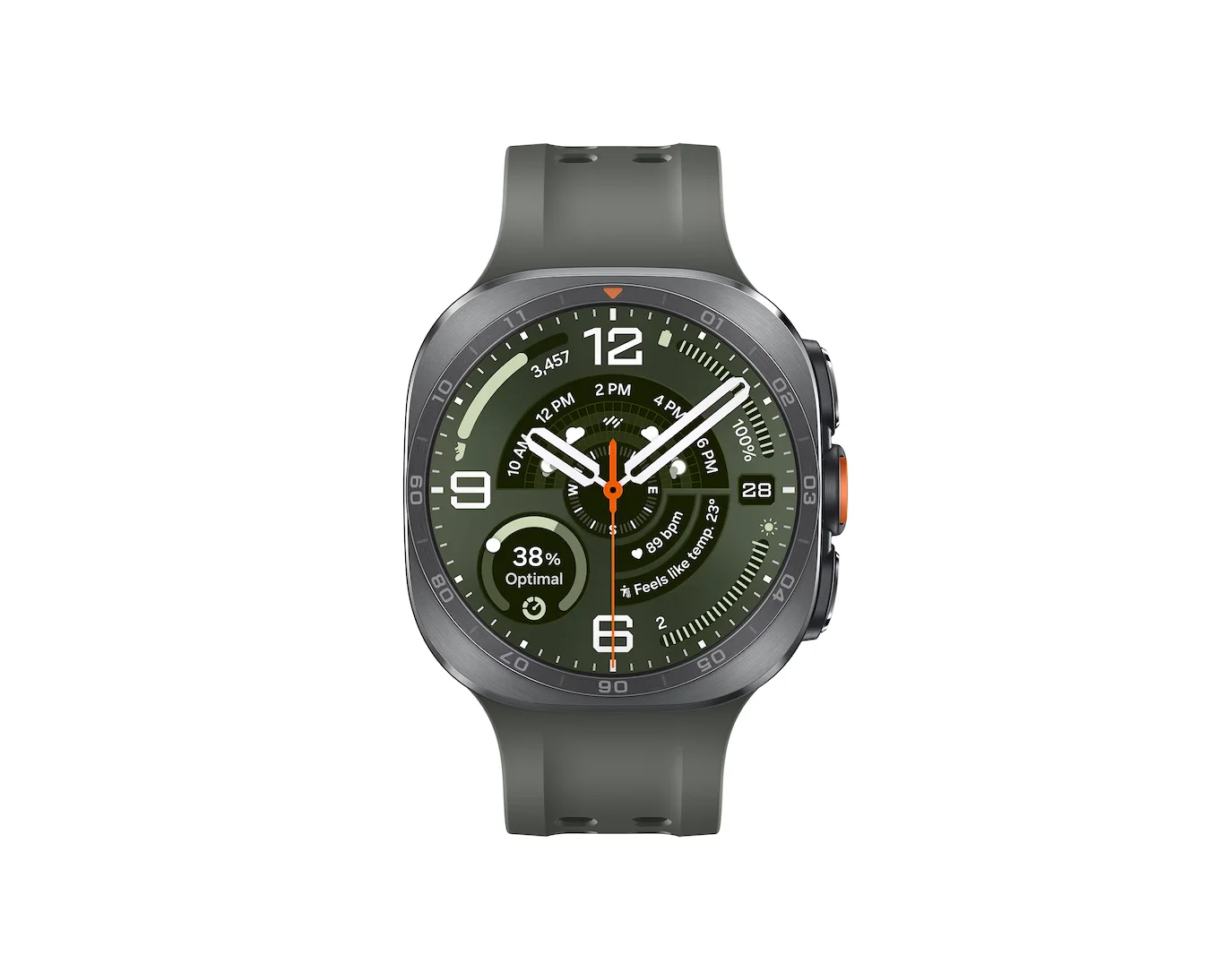 Samsung Galaxy Watch Ultra 2 47mm LTE GPS Titanium Silver - UAE Version (TDRA) view 2
