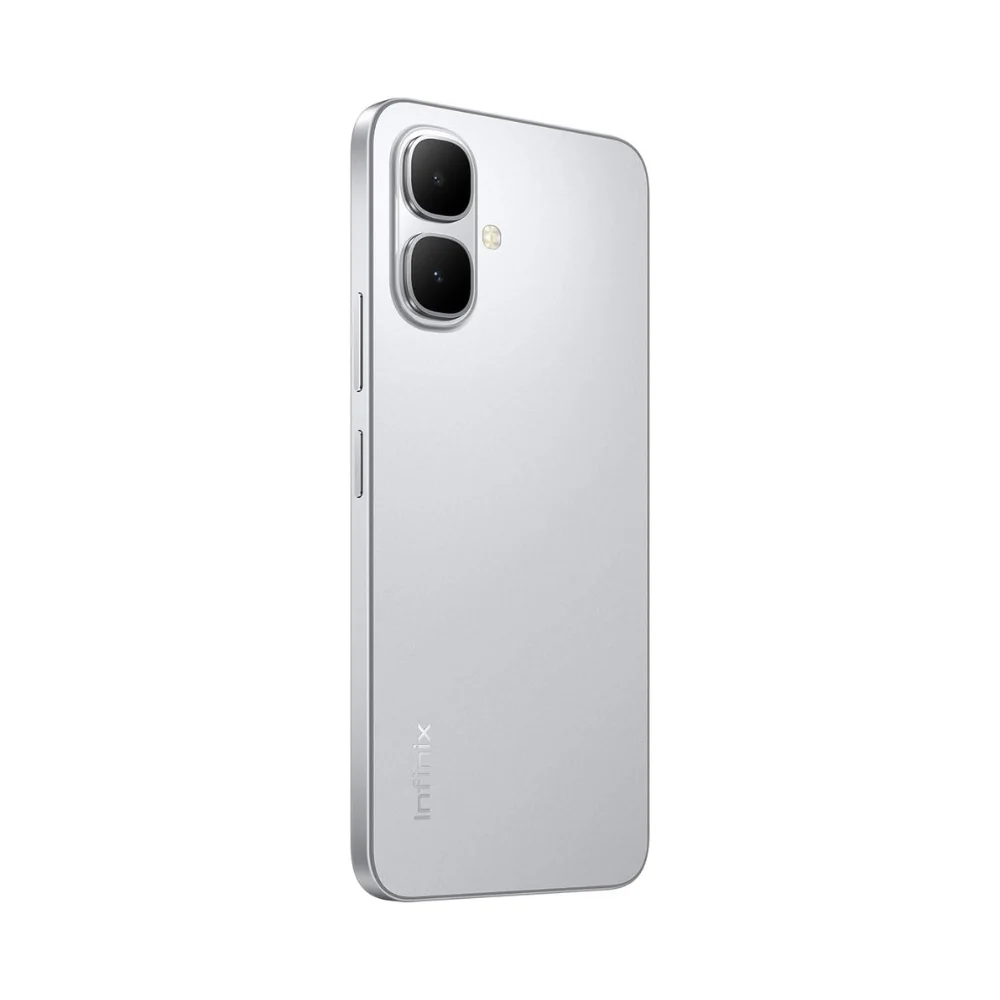 Infinix Smart 10 4G 4GB 128GB Titanium Silver – UAE Version (TDRA) view 3