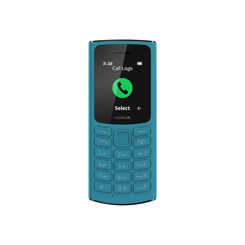 Nokia 105 4G Blue - UAE Version (TDRA) view 2