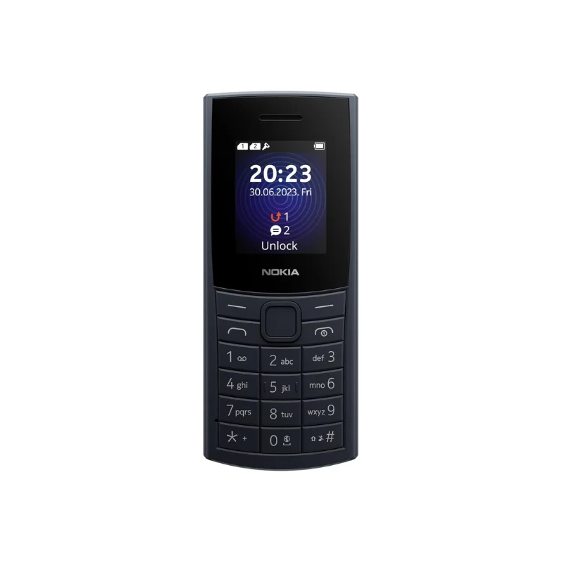 Nokia 110 4G Blue - UAE Version (TDRA) view 2