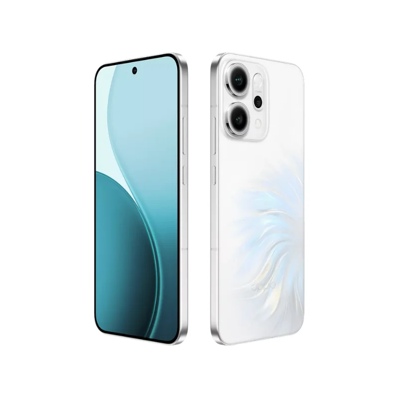 Oppo Reno 14 5G 12GB 512GB Opal White - UAE Version (TDRA) view 2