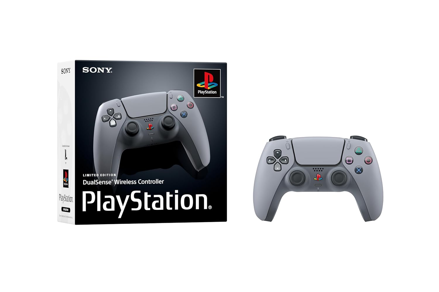 PlayStation 5 Dual Sense 30th Anniversary Limited Edition Wireless Controller view 3