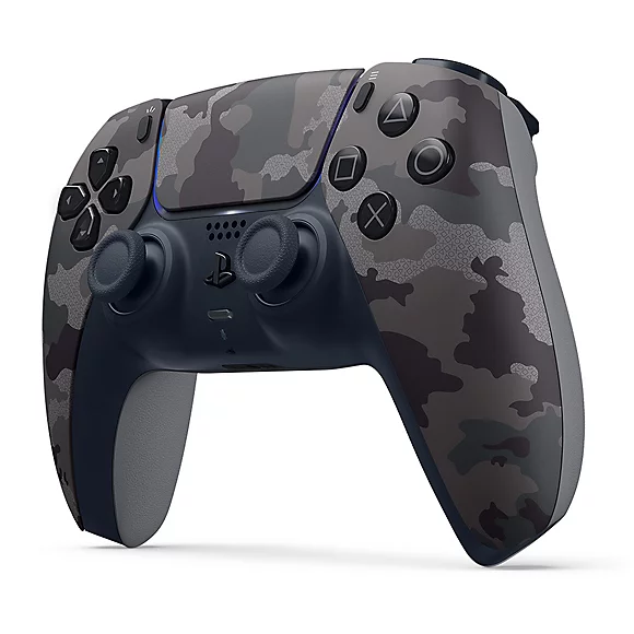PlayStation 5 Dual Sense Gray Camouflage Wireless Controller view 2