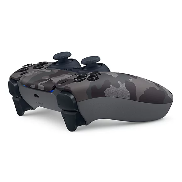 PlayStation 5 Dual Sense Gray Camouflage Wireless Controller view 3