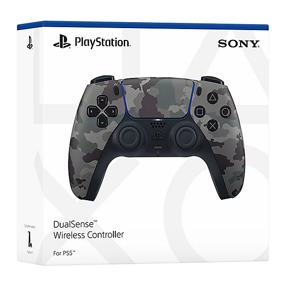 PlayStation 5 Dual Sense Gray Camouflage Wireless Controller view 5