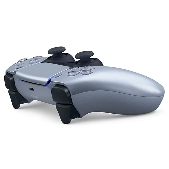 PlayStation 5 Dual Sense Sterling Silver Wireless Controller view 3
