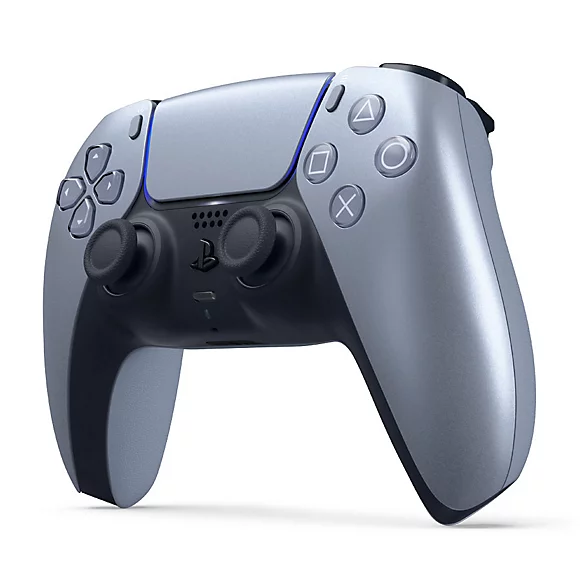 PlayStation 5 Dual Sense Sterling Silver Wireless Controller view 2