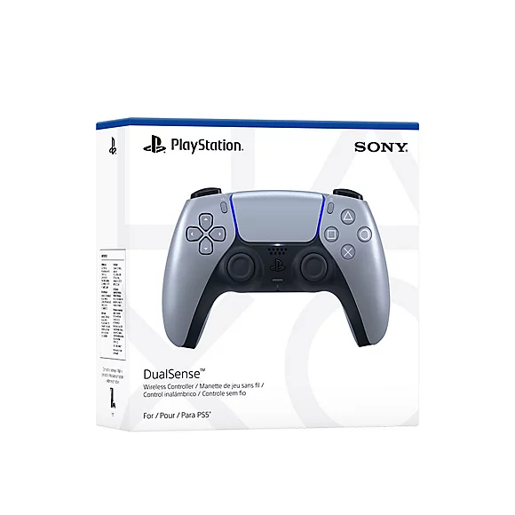 PlayStation 5 Dual Sense Sterling Silver Wireless Controller view 5