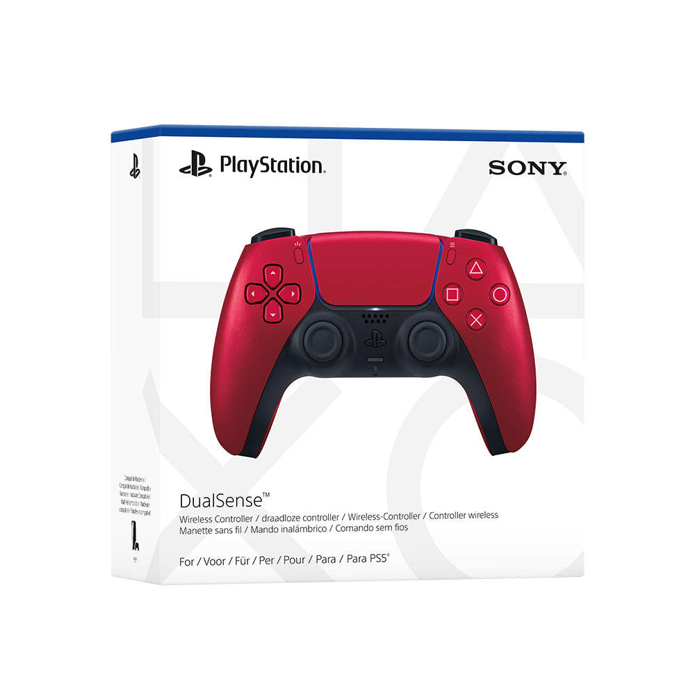 PlayStation 5 Dual Sense Volcanic Red Wireless Controller view 4