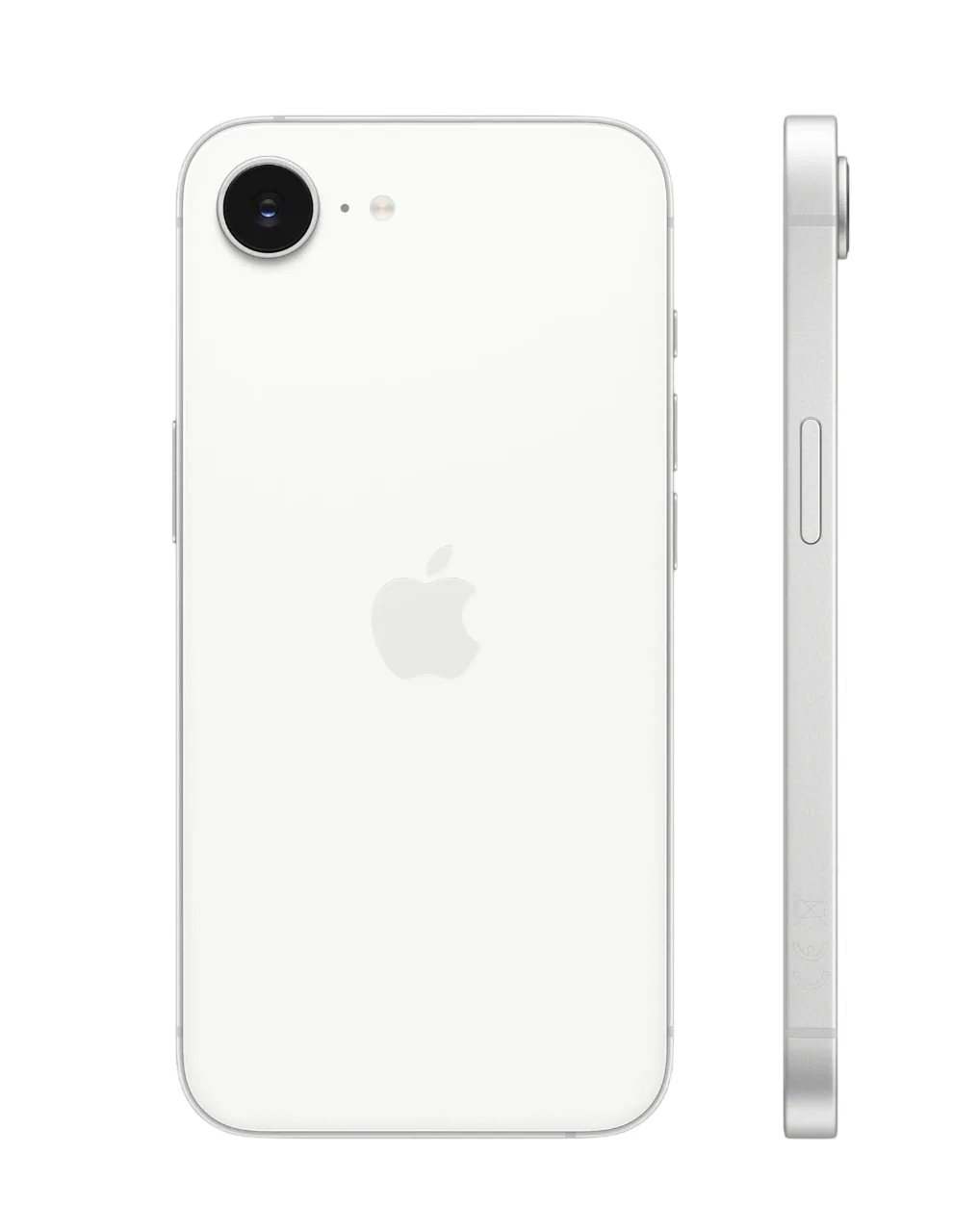 Apple iPhone 17e 256GB White – UAE Version (TDRA) view 2